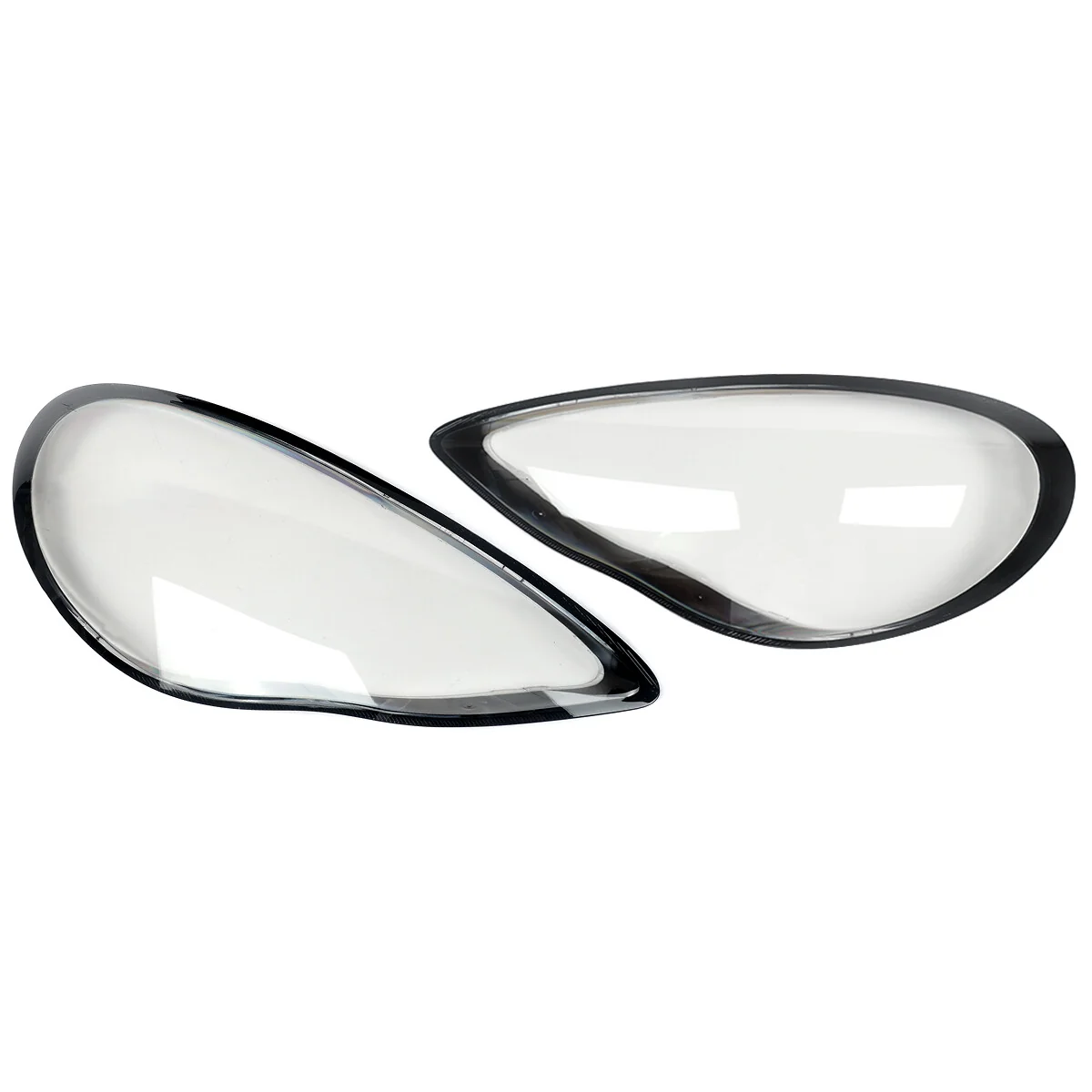 Pair Headlight Shell Lamp Shade Lens Cover For Porsche Panamera 970 2010-2013 - Image 8