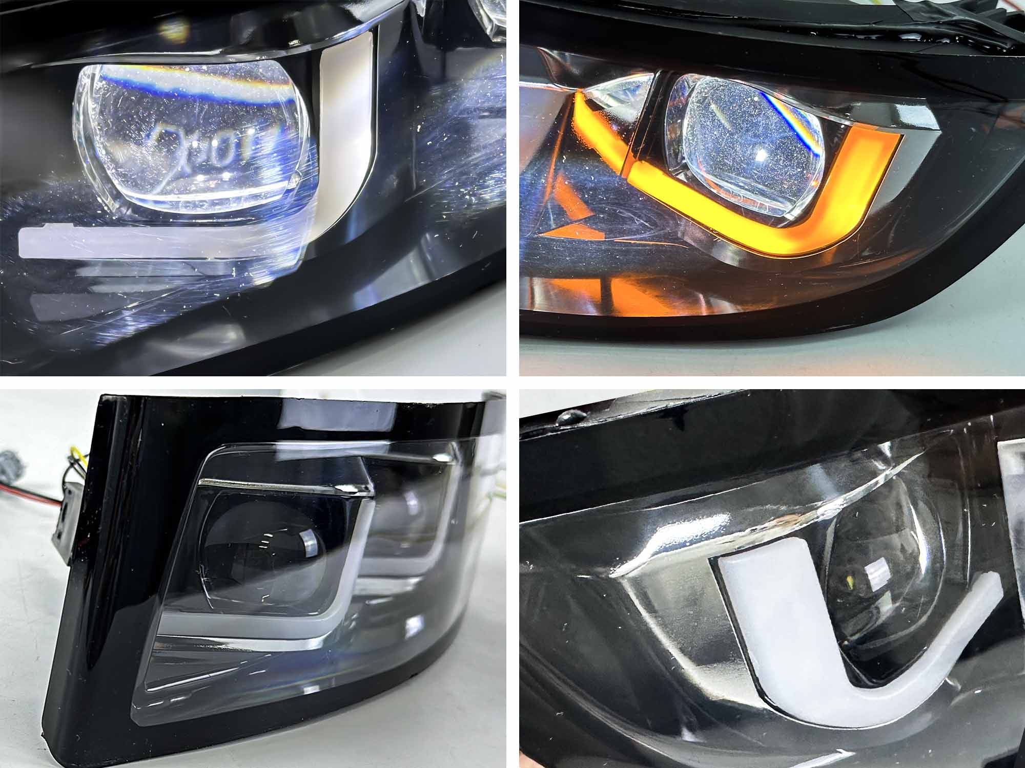 LED Daytime Running Lights Fog Lights Assembly For 2003-2009 Lexus GX470 Left+Right - Image 11