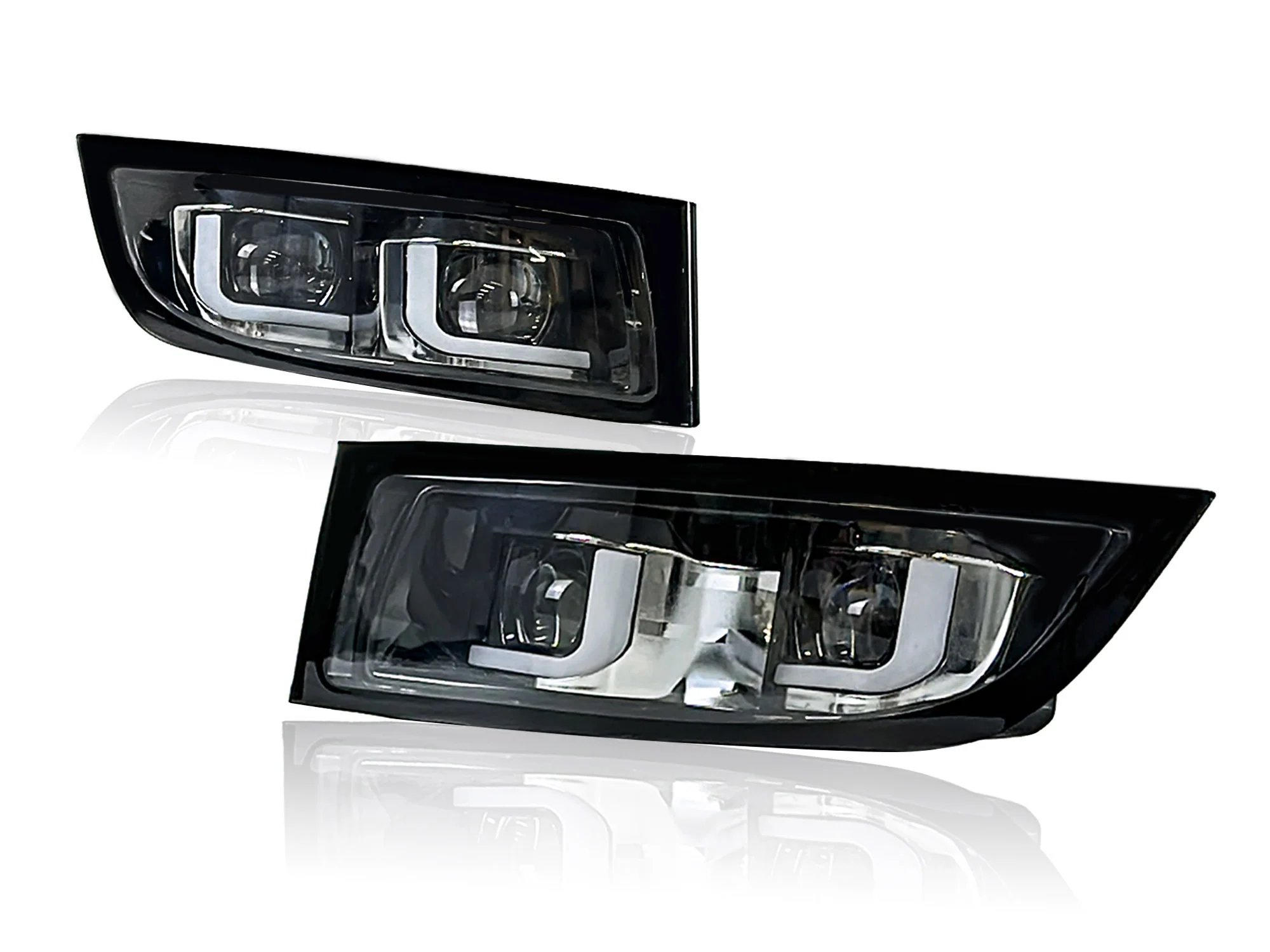 LED Daytime Running Lights Fog Lights Assembly For 2003-2009 Lexus GX470 Left+Right - Image 7