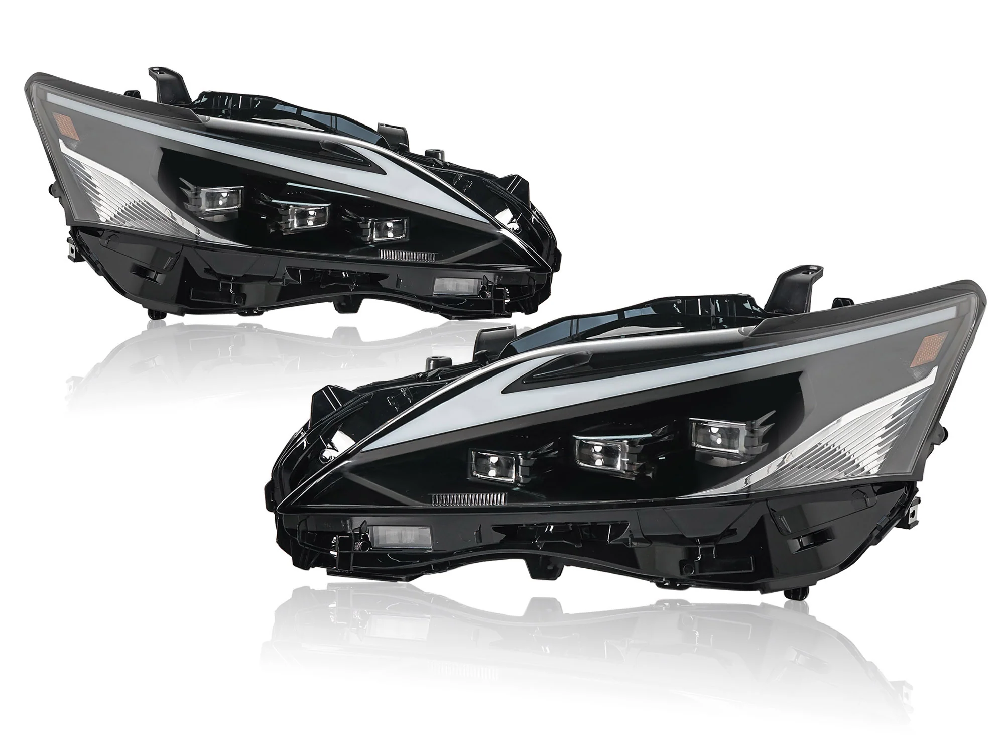 Pair LED Headlight Assembly w/ Sequential Turn Signal for Lexus CT200h CT200 2013-2017 NON-AFS - Image 5