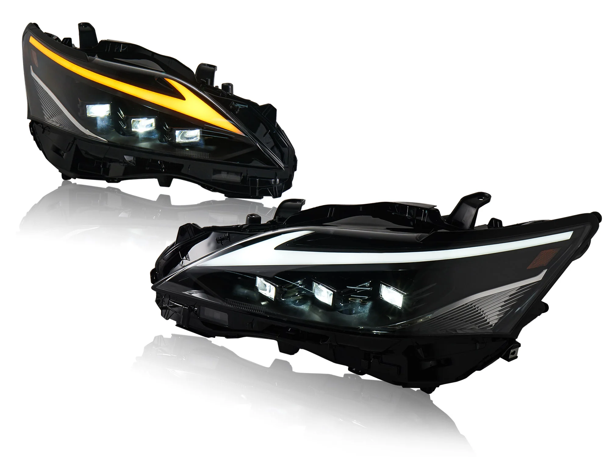 Pair LED Headlight Assembly w/ Sequential Turn Signal for Lexus CT200h CT200 2013-2017 NON-AFS - Image 8