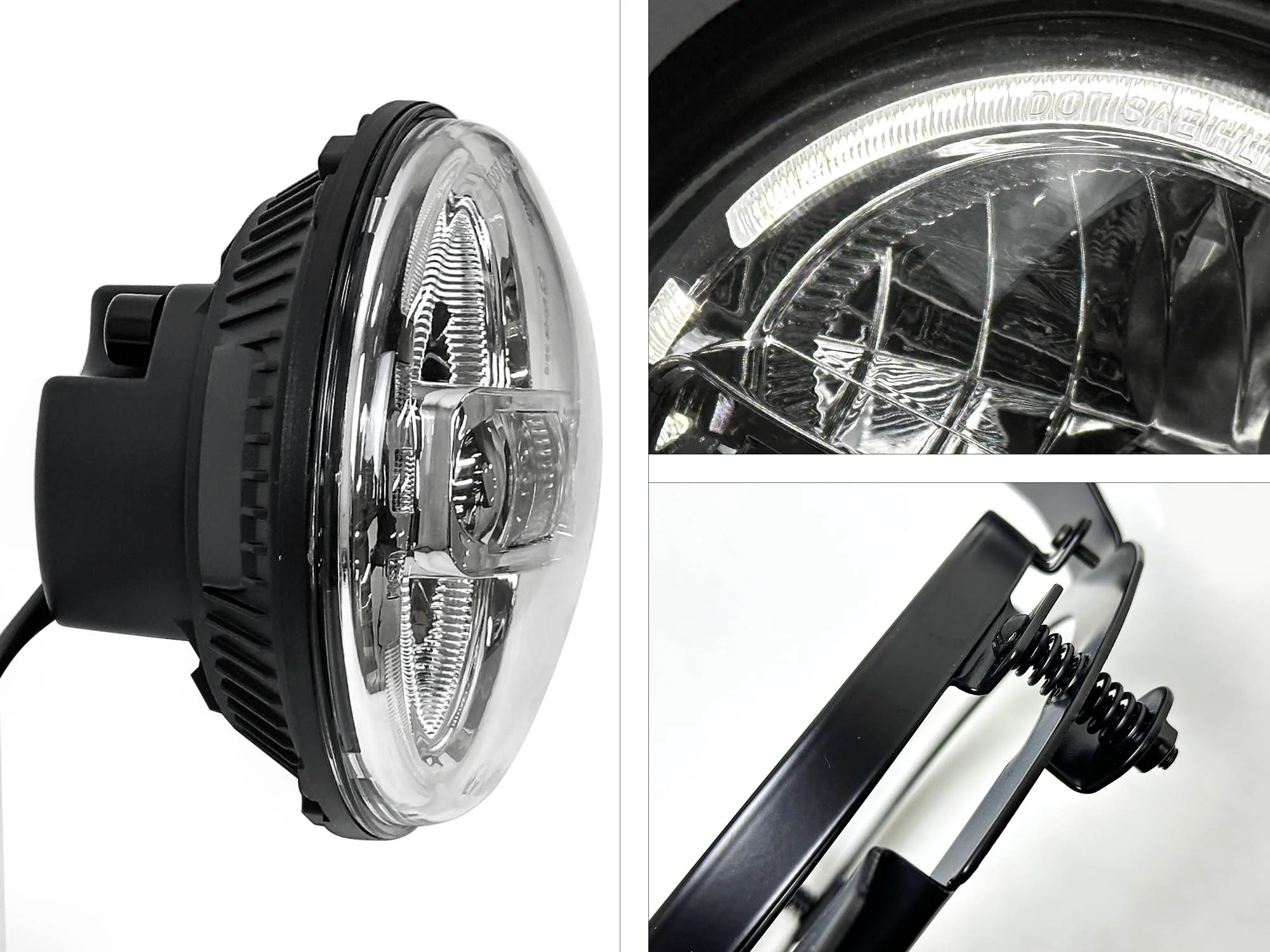 Pair LED Headlights with Halo DRL Turn Signal Fit For Jeep Wrangler JL Gladiator JT 2018-2024 - Image 7