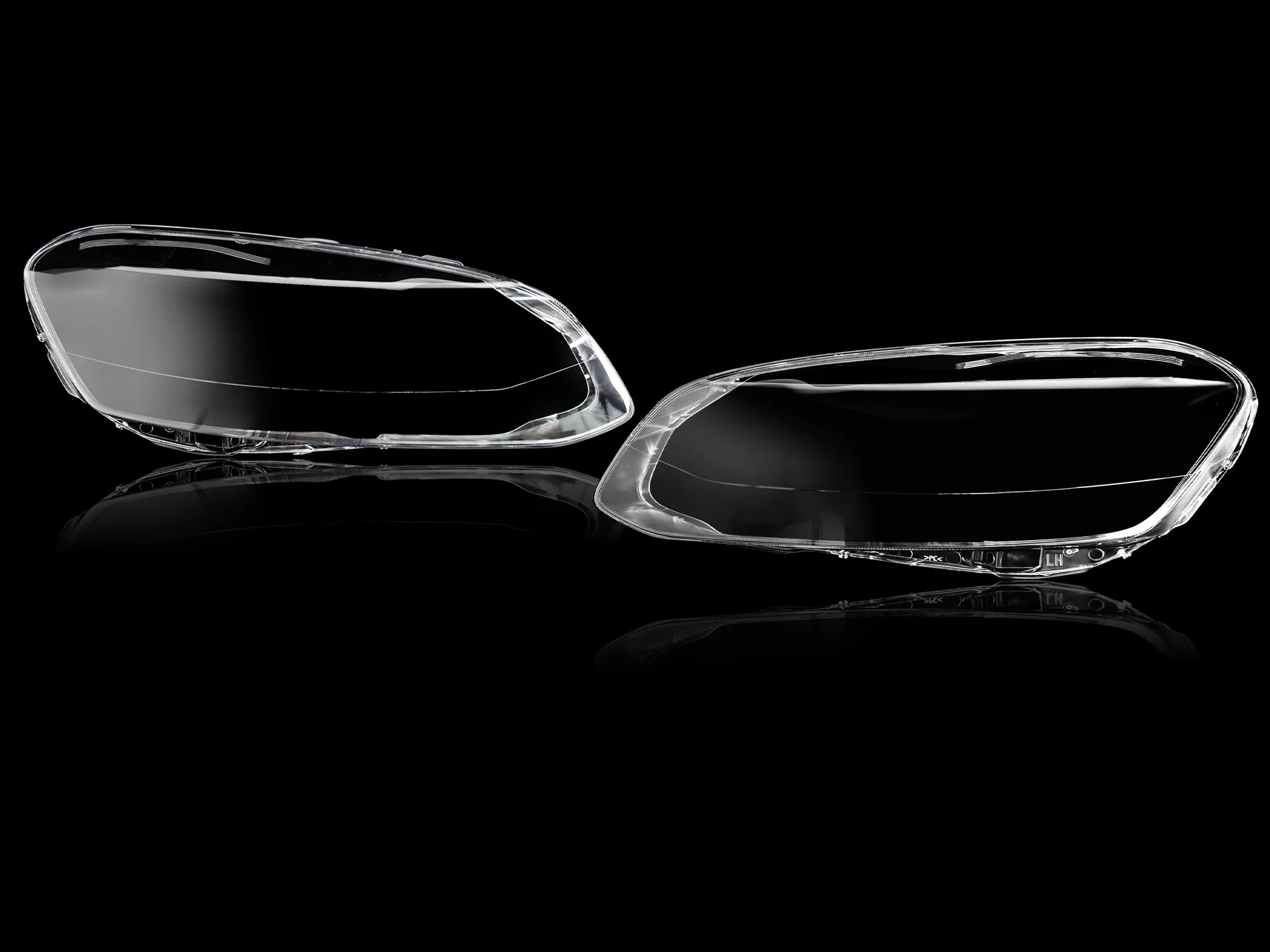Pair Left + Right Clear Headlight Lens Cover Lampshade For Volvo XC60 2014-2017 - Image 4