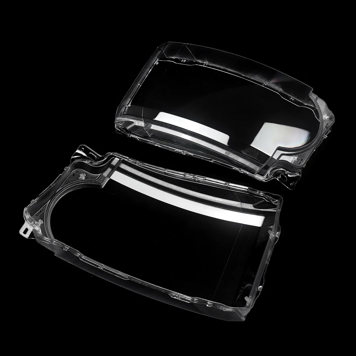 Pair Left&Right Headlight Headlamp Lens Covers For Land Rover Discovery 4 LR4 2010-2013 - Image 6