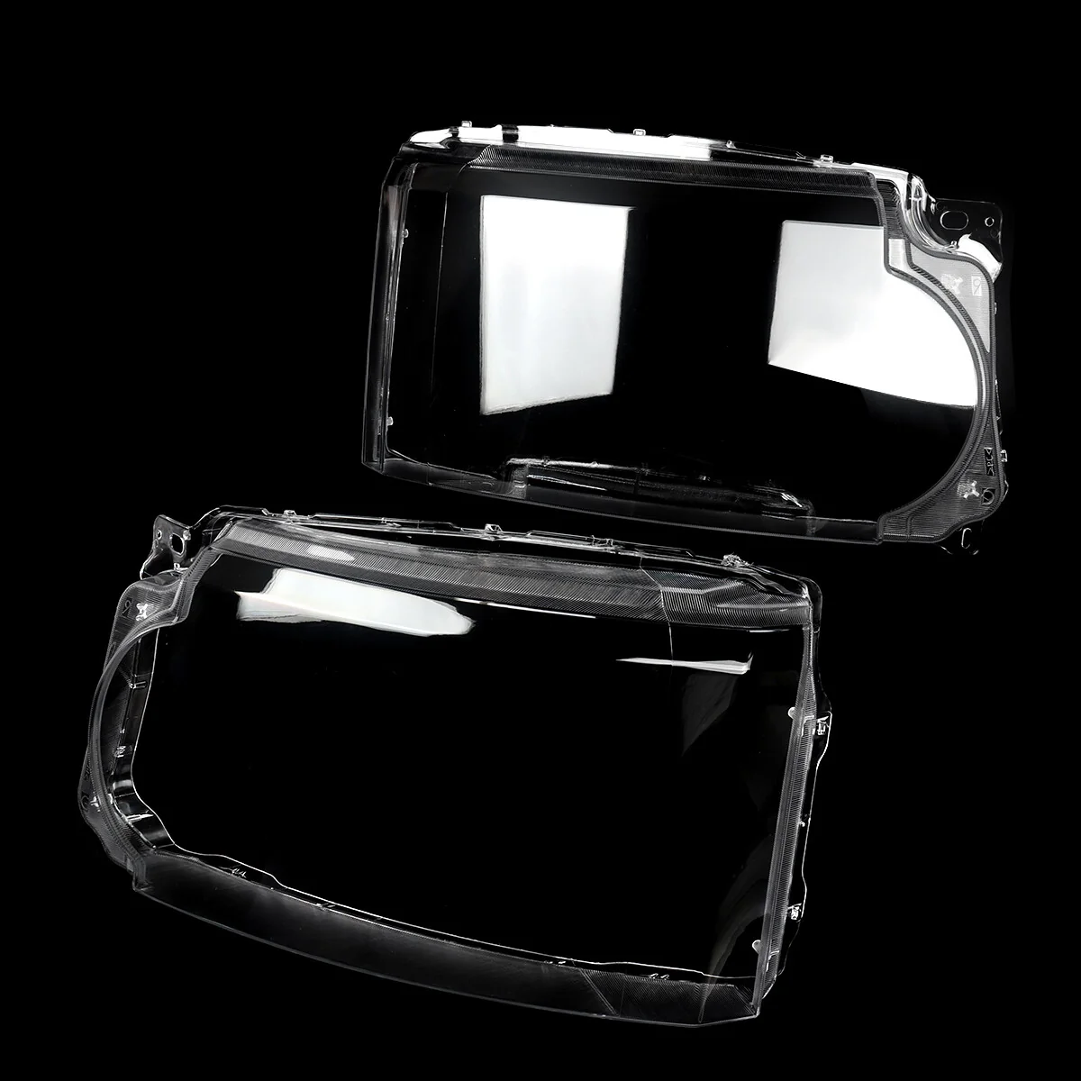 Pair Left&Right Headlight Headlamp Lens Covers For Land Rover Discovery 4 LR4 2010-2013 - Image 7