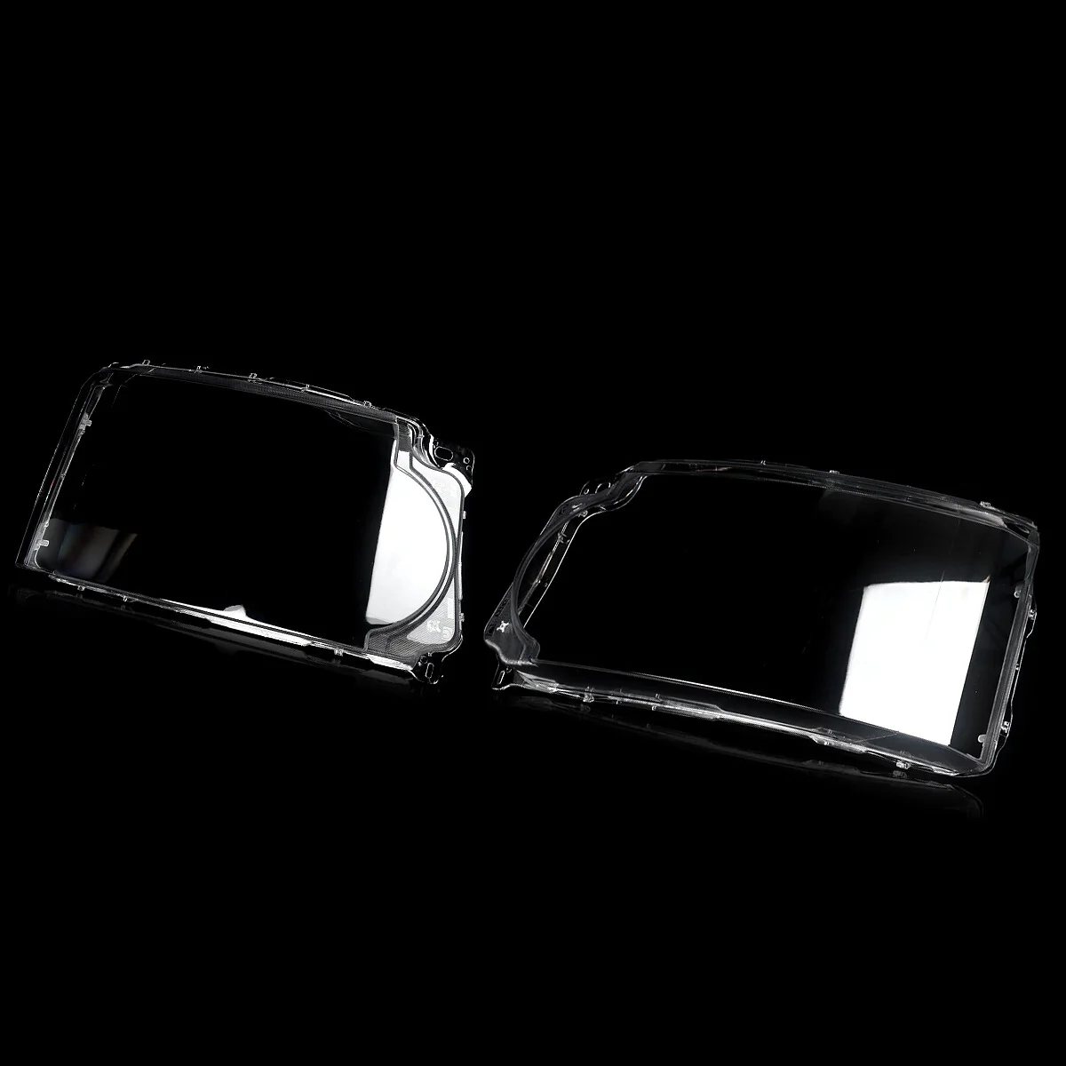 Pair Left&Right Headlight Headlamp Lens Covers For Land Rover Discovery 4 LR4 2010-2013 - Image 8
