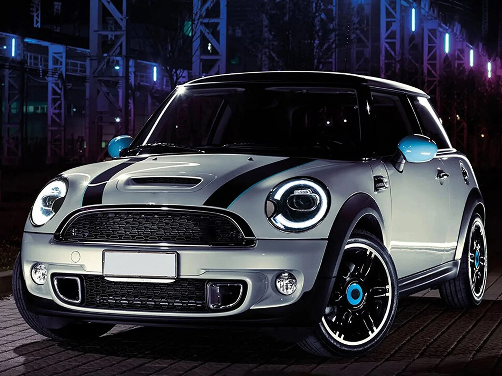 Left+Right Clear Headlight Lens Shell Covers for BMW Mini R56 Cooper Hatchback 2007-2013 - Image 2