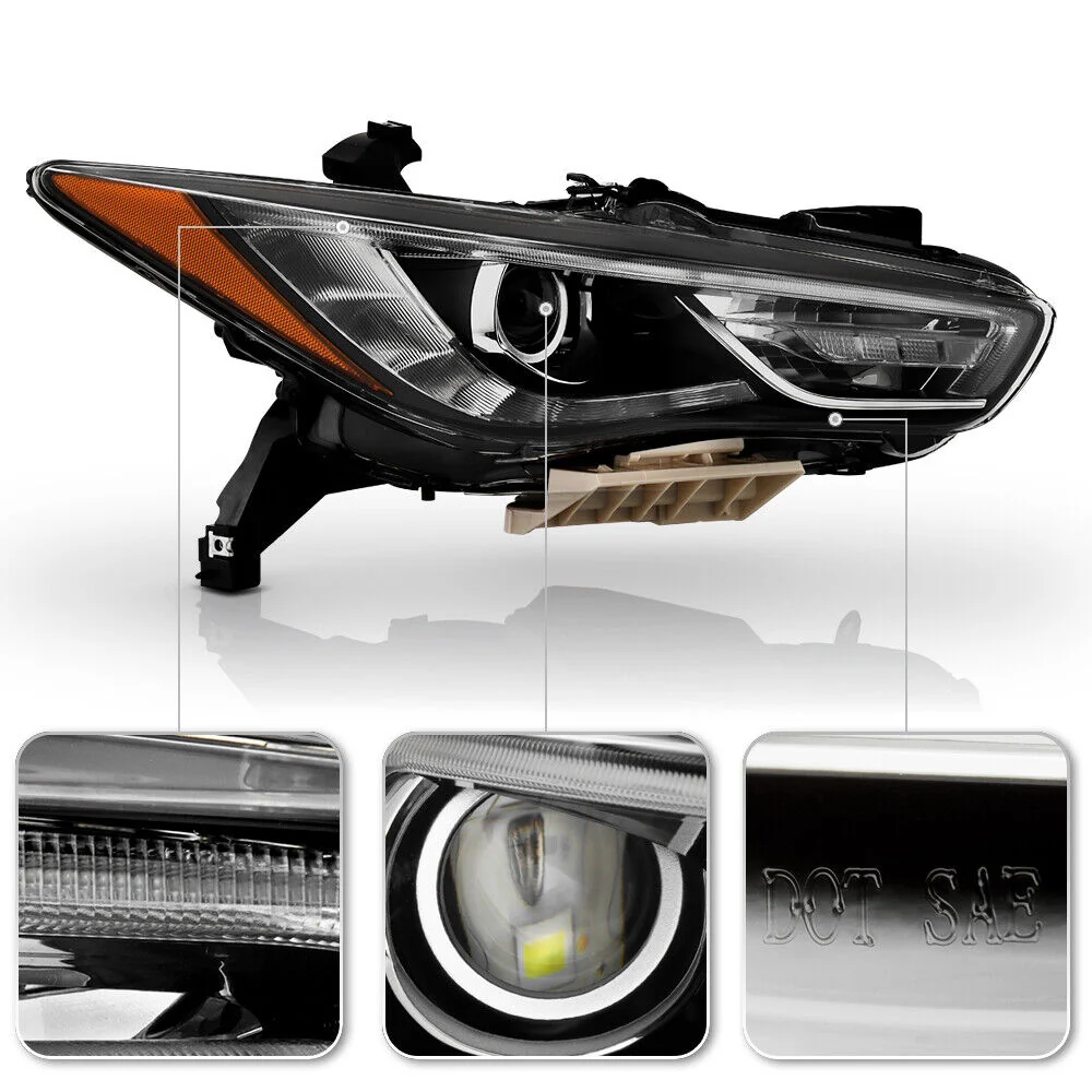 For 2019-2020 Infiniti QX60 Factory LED Projector Headlight Headlamp - Passenger - Image 2