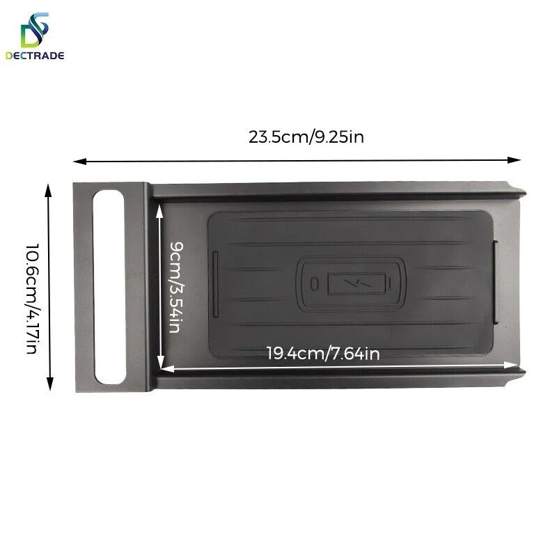 QI Car Wireless Charger Phone Fast Charging Pad For Volvo S60 V60 XC60 2014-2019 - Image 7