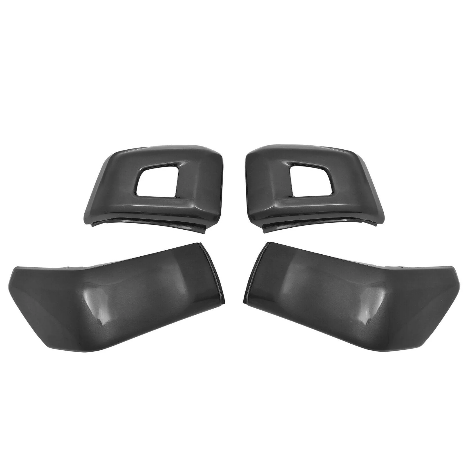 4pcs Set Front & Rear Bumper Covers Magnetic Gray 1G3 For Toyota Tundra 2014-2021 - Image 7