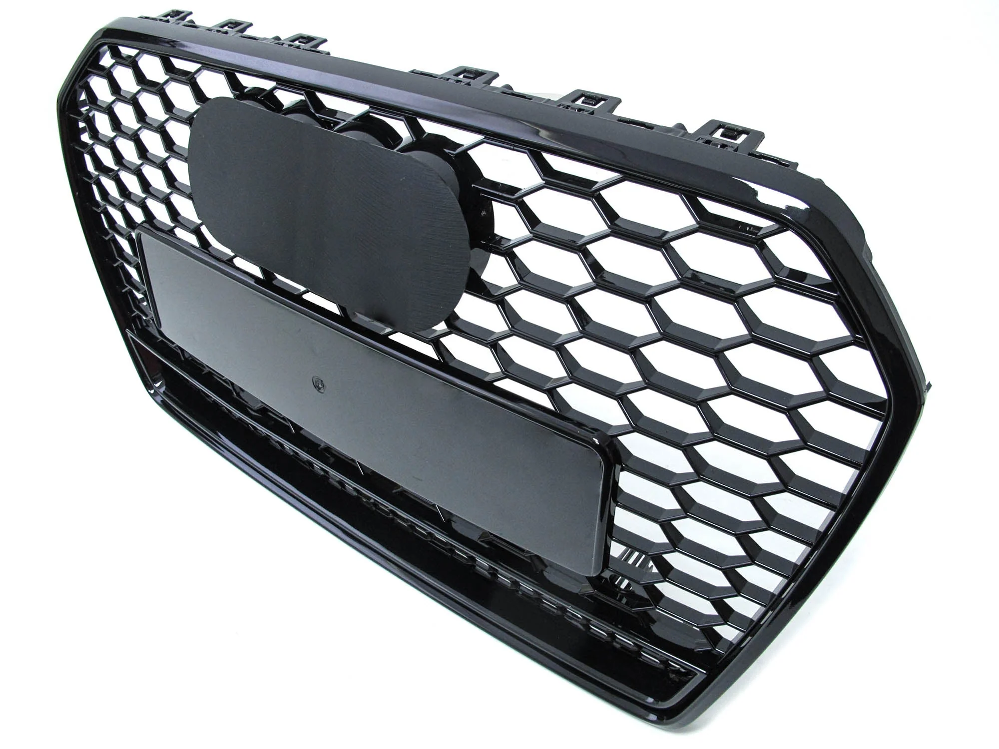 Honeycomb Front Black Grille for AUDI A6 C7.5 S6 2016 2017 2018 - Image 7