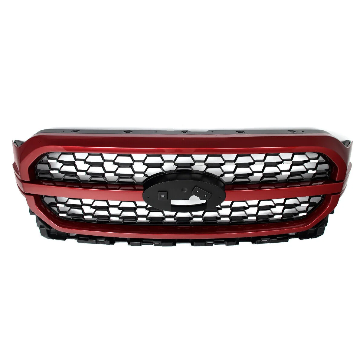 Rapid Red Front Bumper Grille Assembly Fit Ford F-150 F150 Platinum 2021-2023 - Image 8