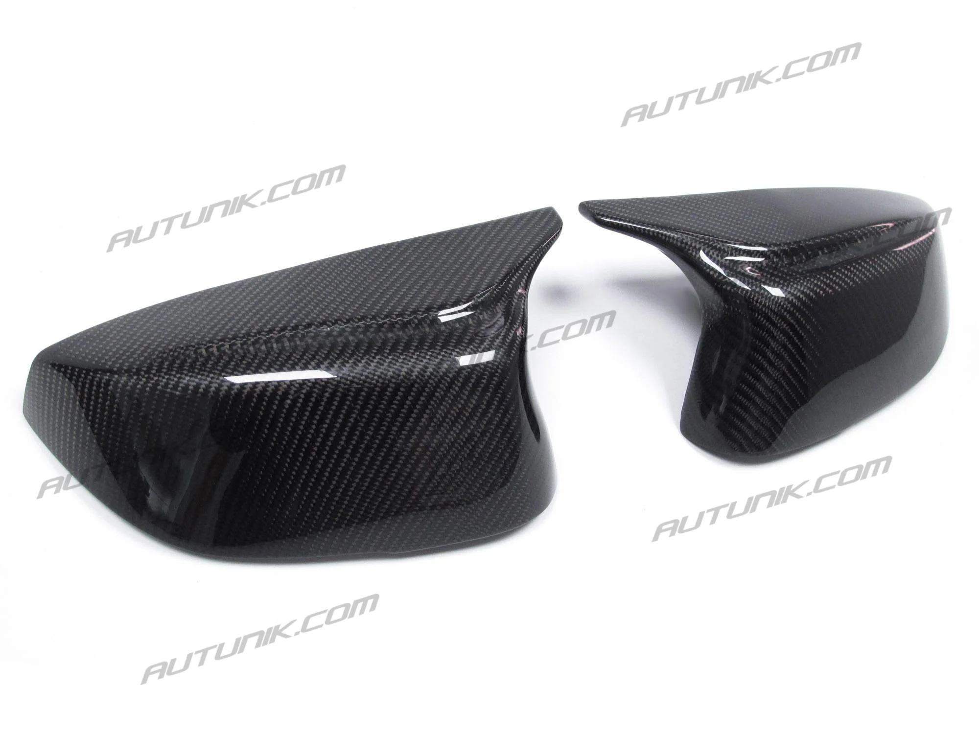 Real Carbon Fiber Mirror Cover Caps Replacement for Infiniti Q50 Q60 2014-2024 - Image 6