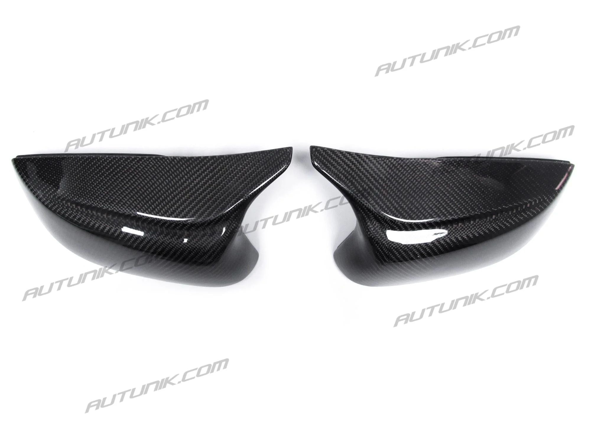 Real Carbon Fiber Mirror Cover Caps Replacement for Infiniti Q50 Q60 2014-2024 - Image 7