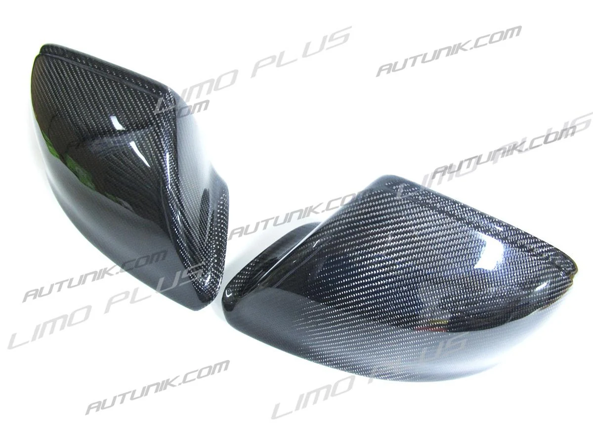 Real Carbon Fiber Side Mirror Cover Caps Replacement For AUDI Q5 SQ5 8R Q7 SQ7 No Lane Assist od22 - Image 7