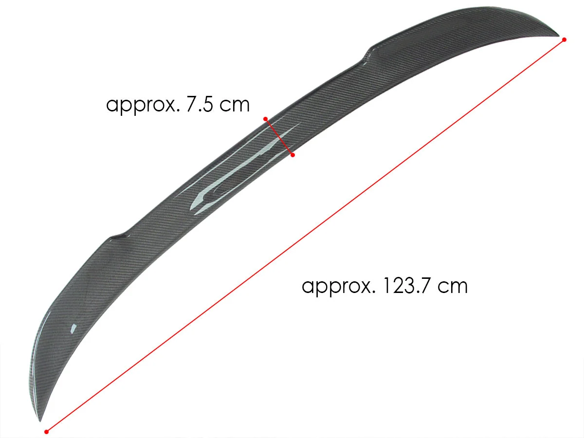 Real Carbon Fiber Rear Trunk Spoiler for BMW 3-Series F30 Sedan M3 F80 2013-2018 bm183 - Image 10