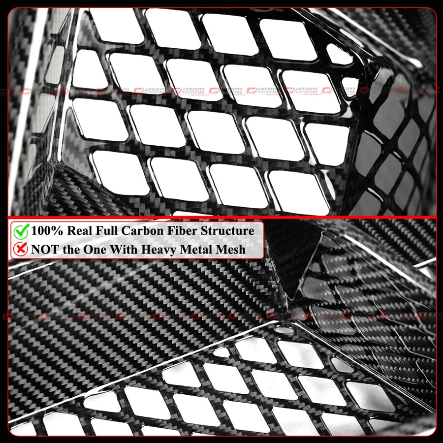 Real Carbon Fiber Side Vent Covers For 2020–2025 Porsche 718 Cayman Boxster GTS 4.0 - Image 7