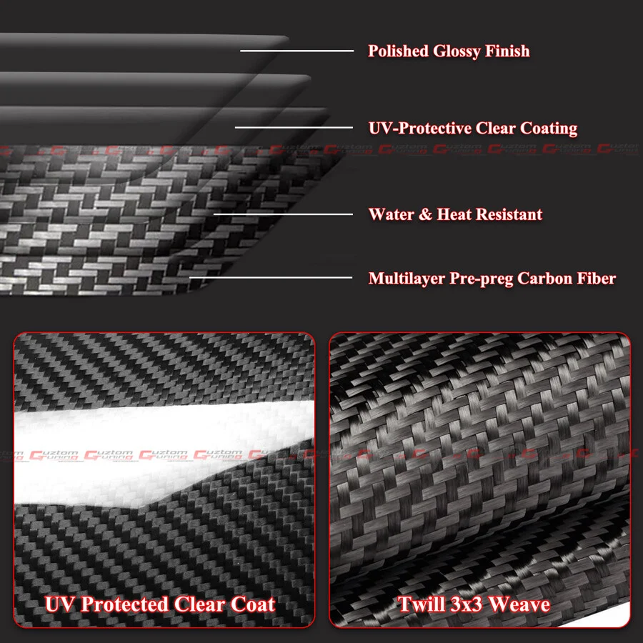 Real Carbon Fiber Side Vent Covers For 2020–2025 Porsche 718 Cayman Boxster GTS 4.0 - Image 9