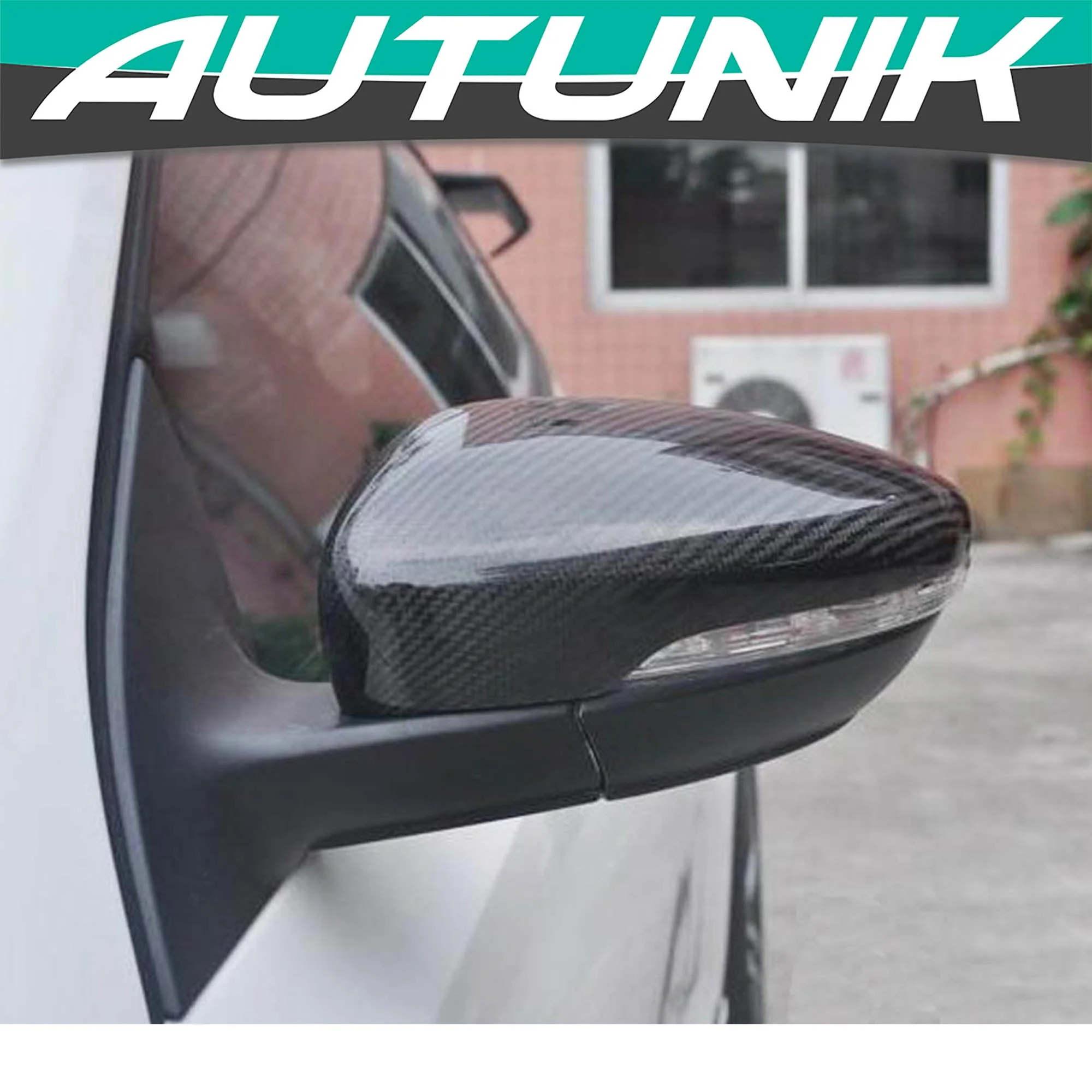 Real Carbon Fiber Side Wing Mirror Cover Caps Replacement for W Golf GTI MK6 TSI TDI R 2009-2013 vw97 - Image 10