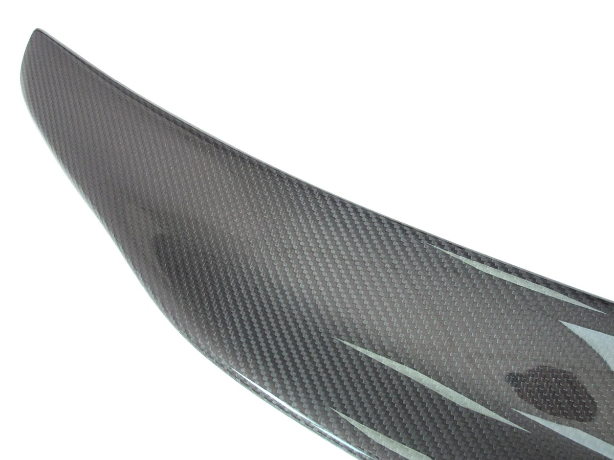 Real Carbon Fiber Duckbill Spoiler Wing for AUDI A3 8V S3 RS3 Sedan 2013-2020 od96 - Image 8