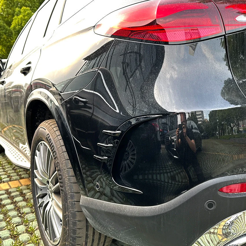Rear Air Vents Side Bumper Canards For Mercedes GLC X254 Glc260 GLC300 AMG 2023+ - Image 11