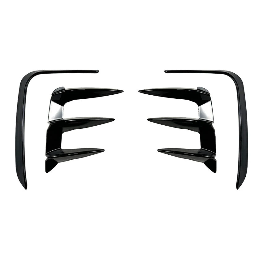 Rear Air Vents Side Bumper Canards Kits for BMW X3 G01 LCI M Sport 2022-2023 - Image 2
