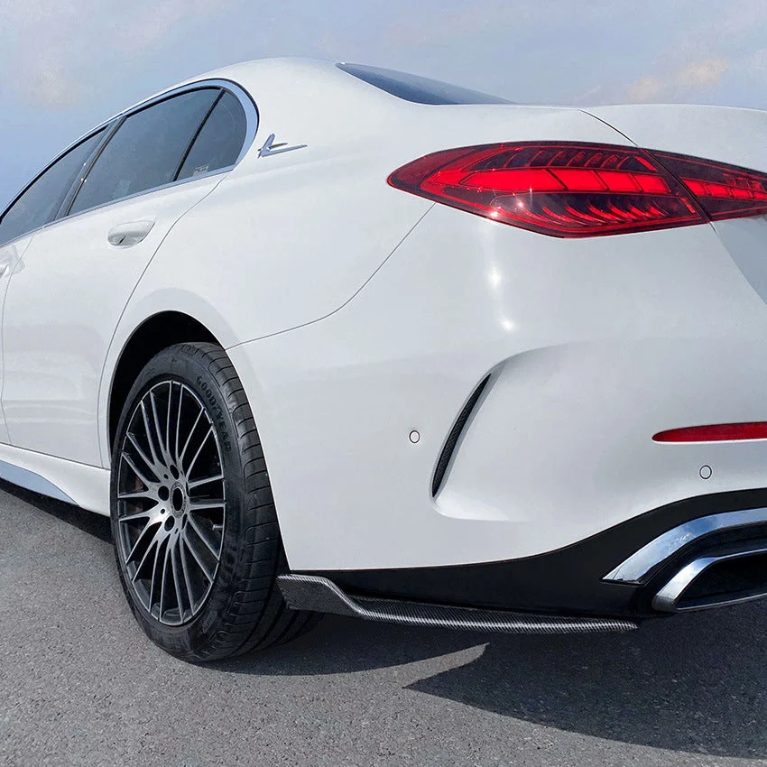 Rear Bumper Splitters Side Canards Kits for Mercedes C-Class W206 C200 C260 C300 AMG 2022+ - Image 5