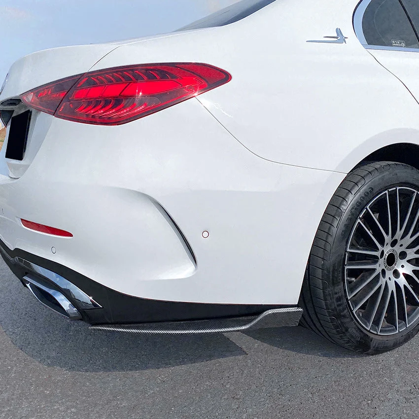 Rear Bumper Splitters Side Canards Kits for Mercedes C-Class W206 C200 C260 C300 AMG 2022+ - Image 7