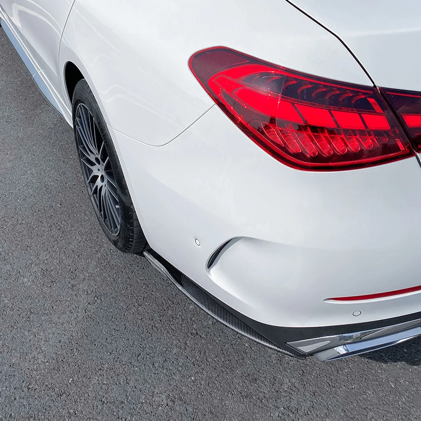 Rear Bumper Splitters Side Canards Kits for Mercedes C-Class W206 C200 C260 C300 AMG 2022+ - Image 8