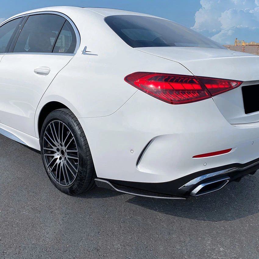 Rear Bumper Splitters Side Canards Kits for Mercedes C-Class W206 C200 C260 C300 AMG 2022+ - Image 9