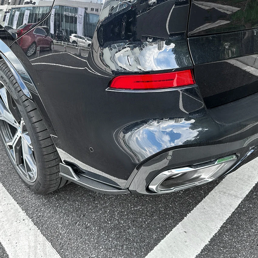 Rear Splitter Aprons Side Canards for BMW X5 G05 M-Sport 2019-2023 - Image 10
