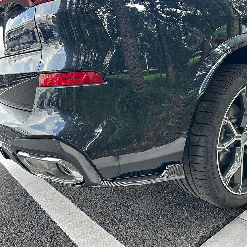 Rear Splitter Aprons Side Canards for BMW X5 G05 M-Sport 2019-2023 - Image 12