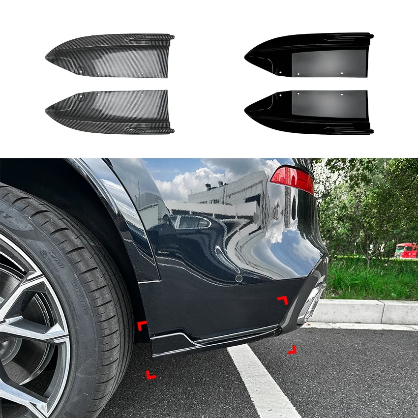 Rear Splitter Aprons Side Canards for BMW X5 G05 M-Sport 2019-2023 - Image 13