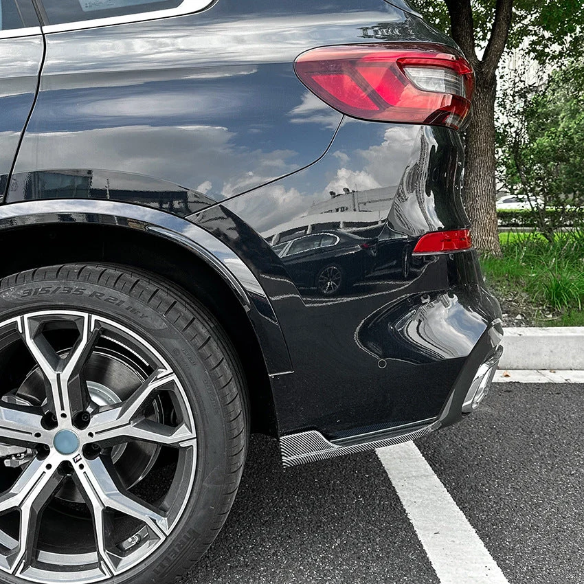 Rear Splitter Aprons Side Canards for BMW X5 G05 M-Sport 2019-2023 - Image 9