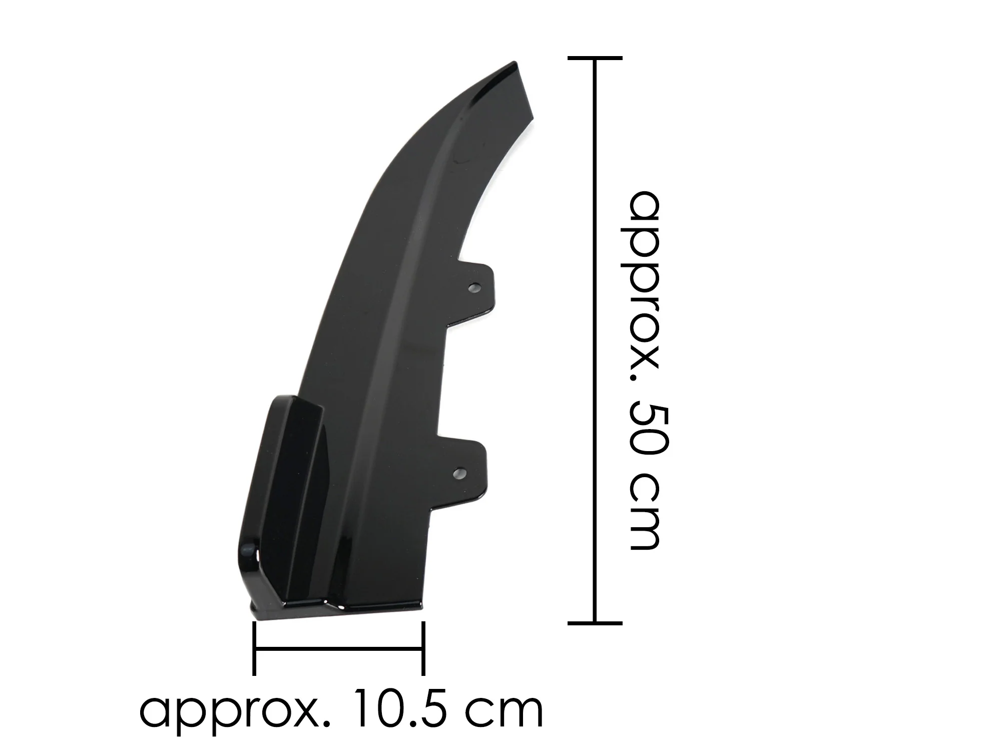Gloss Black Rear Splitters Side Bumper Canards for BMW 4 Series G22 G23 M Sport 2022-2024 - Image 14