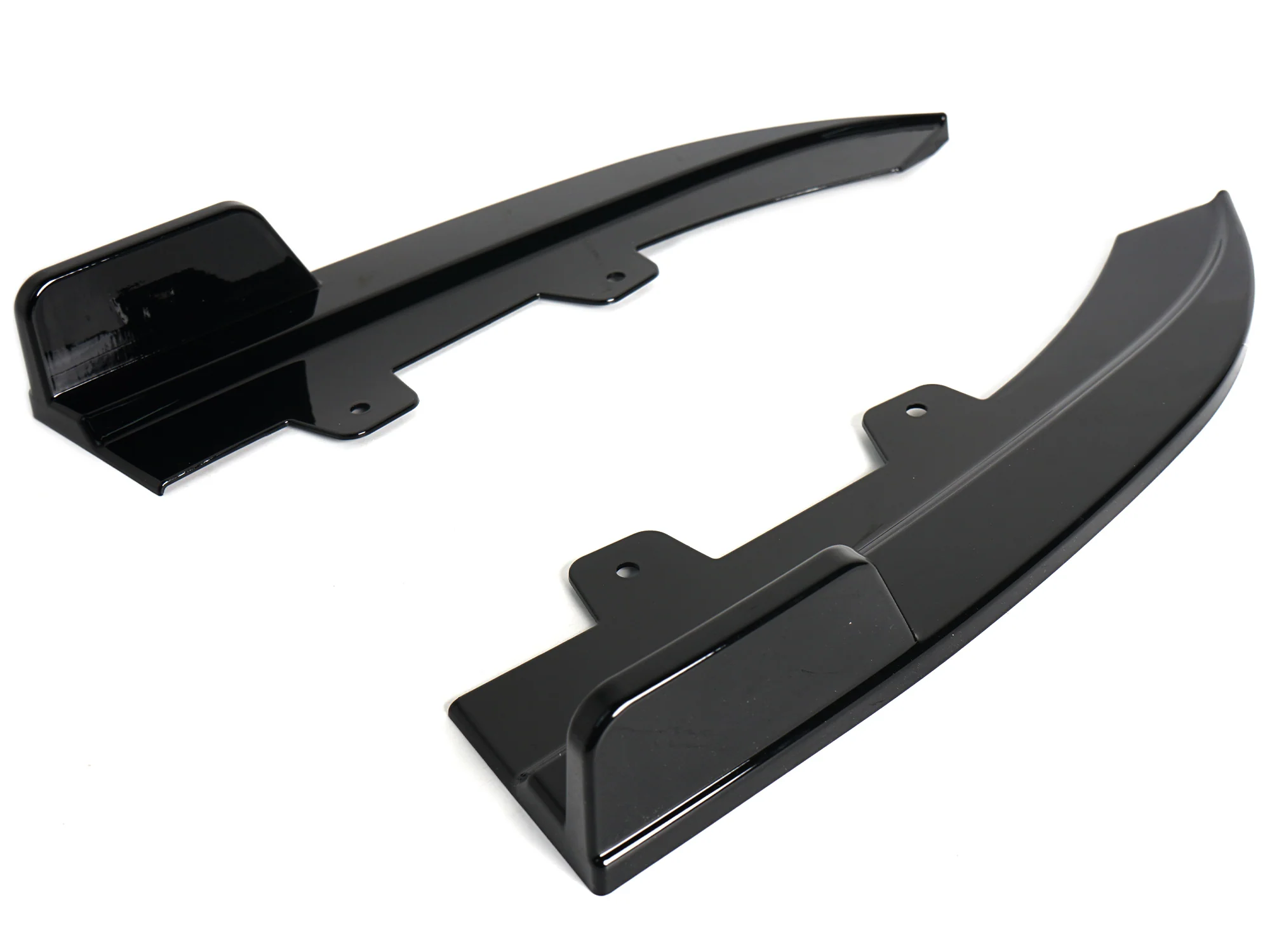 Gloss Black Rear Splitters Side Bumper Canards for BMW 4 Series G22 G23 M Sport 2022-2024 - Image 8