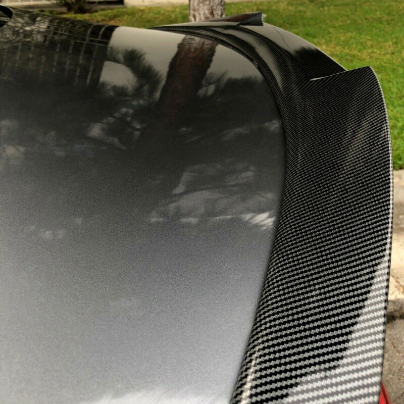 Carbon Fiber Look Rear Trunk Spoiler For Infiniti Q50 2014-2024 - Image 5