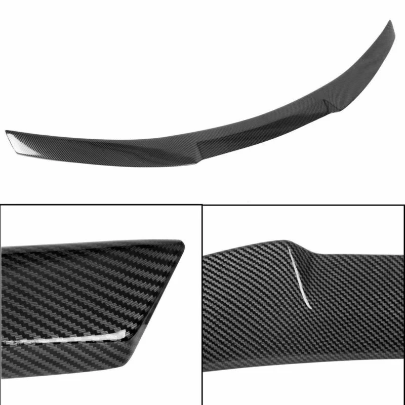 Carbon Fiber Look Rear Trunk Spoiler For Infiniti Q50 2014-2024 - Image 6