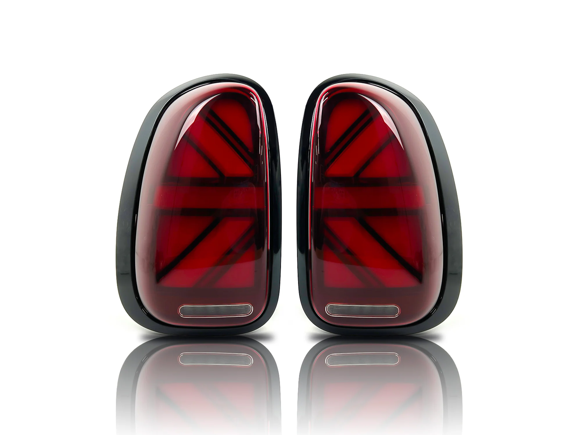 Pair Red Lens LED Tail Lights For 2010–2016 Mini Cooper Countryman R60