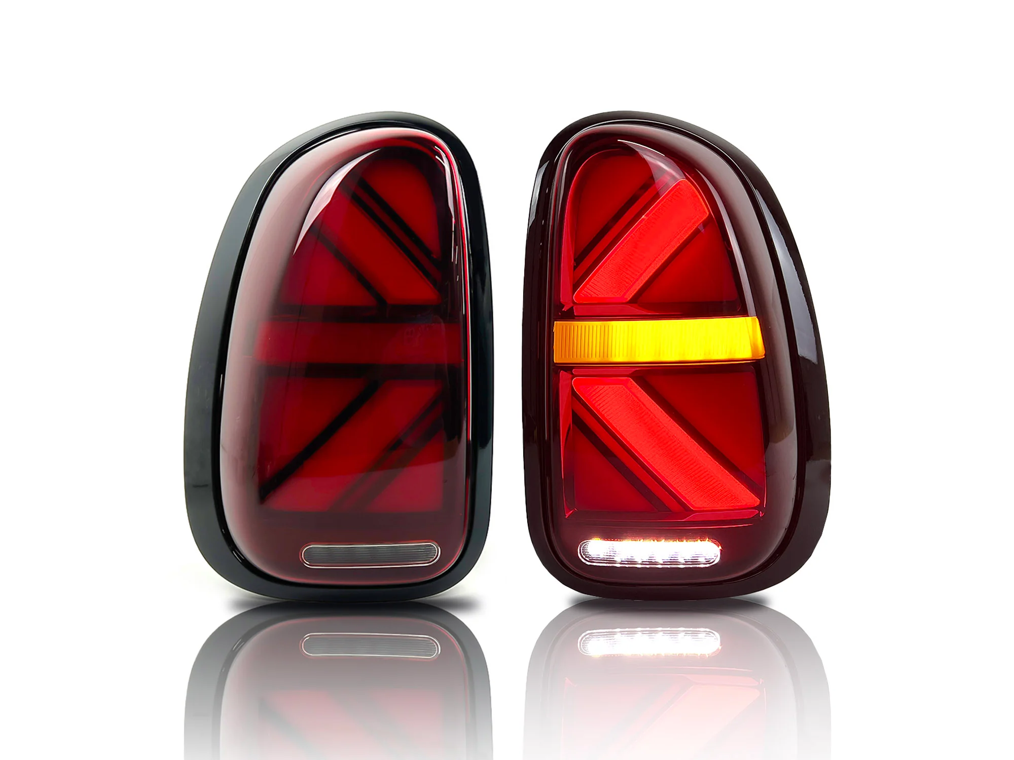 Pair Red Lens LED Tail Lights For 2010–2016 Mini Cooper Countryman R60 - Image 3