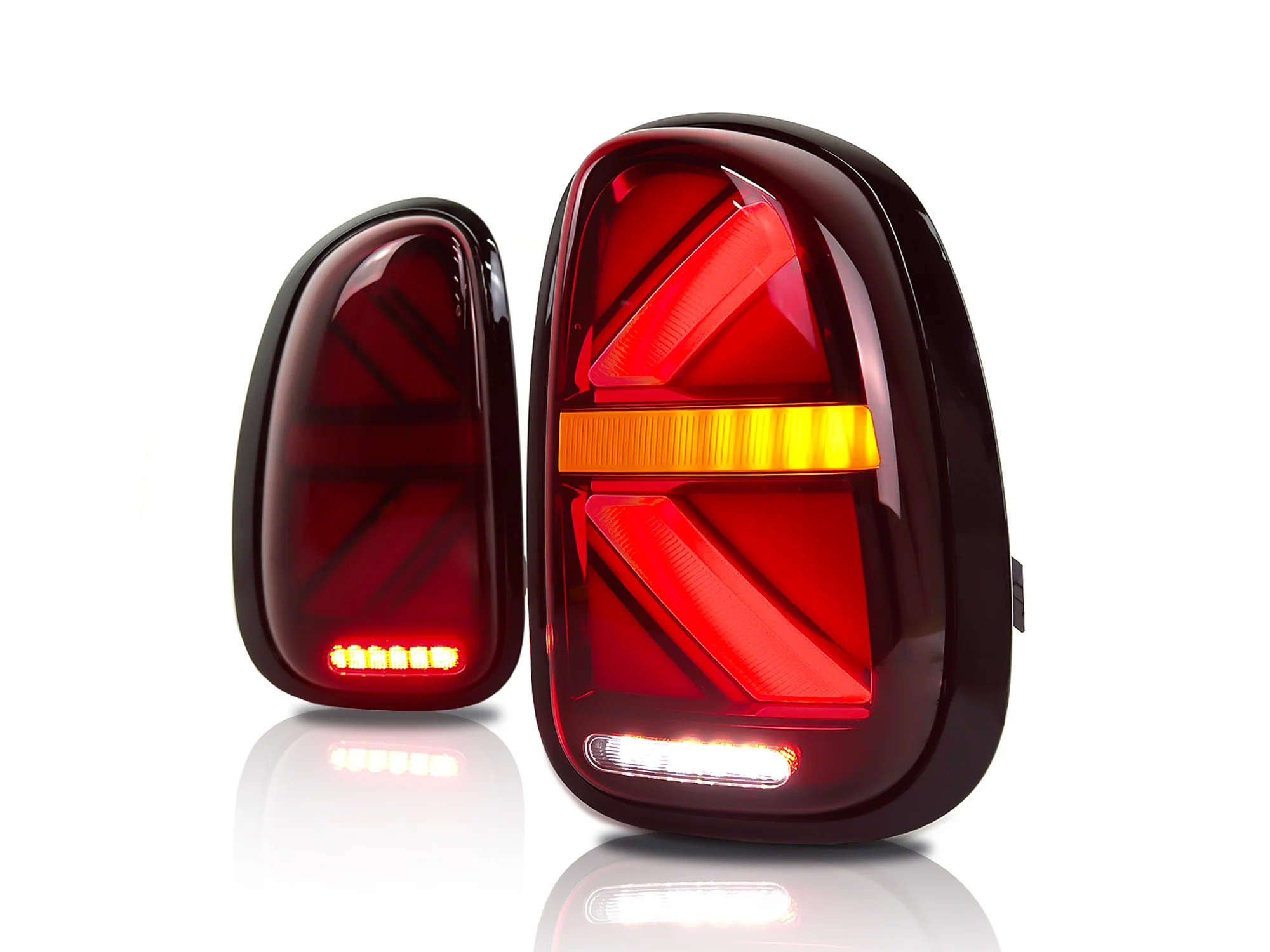 Pair Red Lens LED Tail Lights For 2010–2016 Mini Cooper Countryman R60 - Image 5