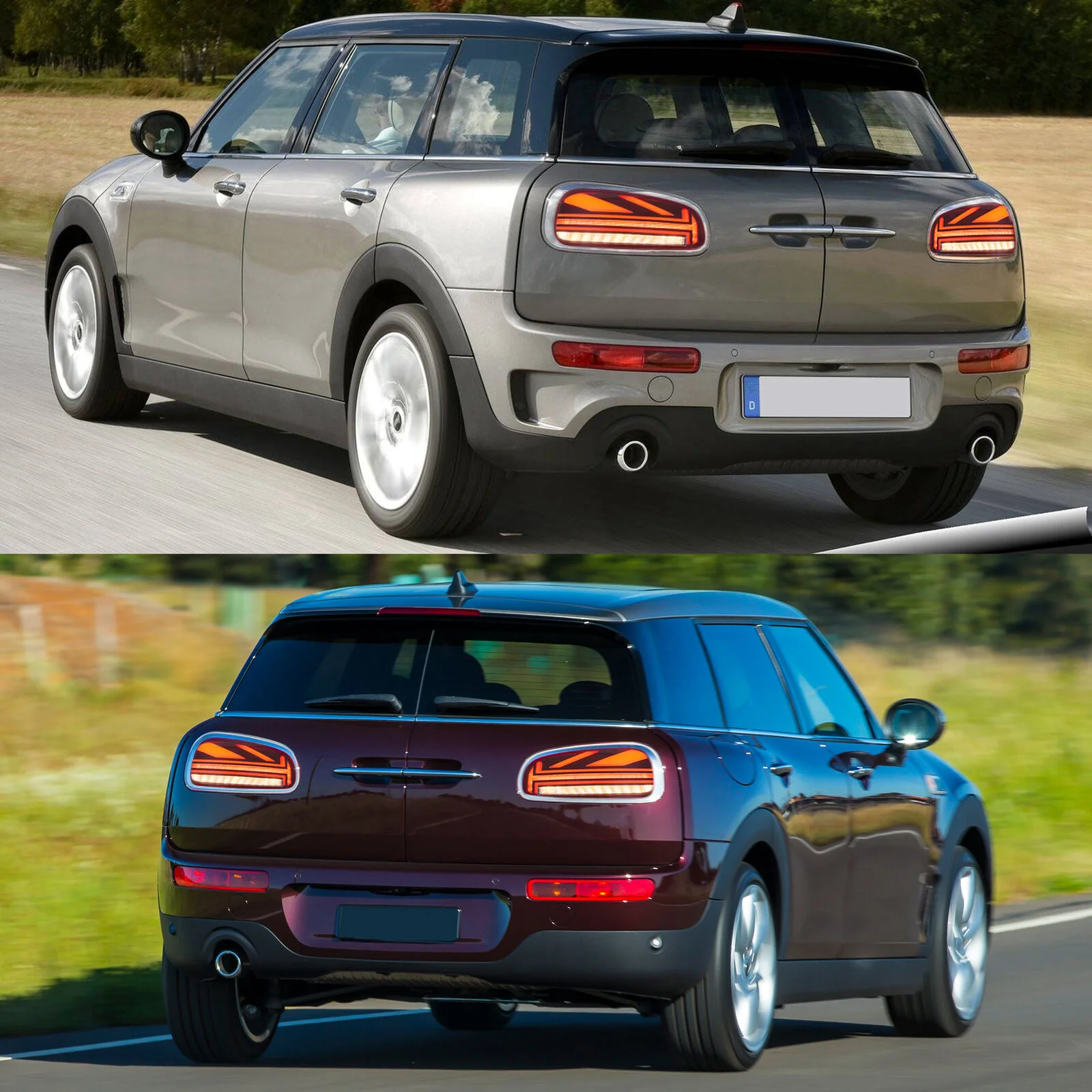 Red LED Tail Lights For Mini Cooper Clubman F54 F54N 2015-2023 W/Sequential RearLamps - Image 3
