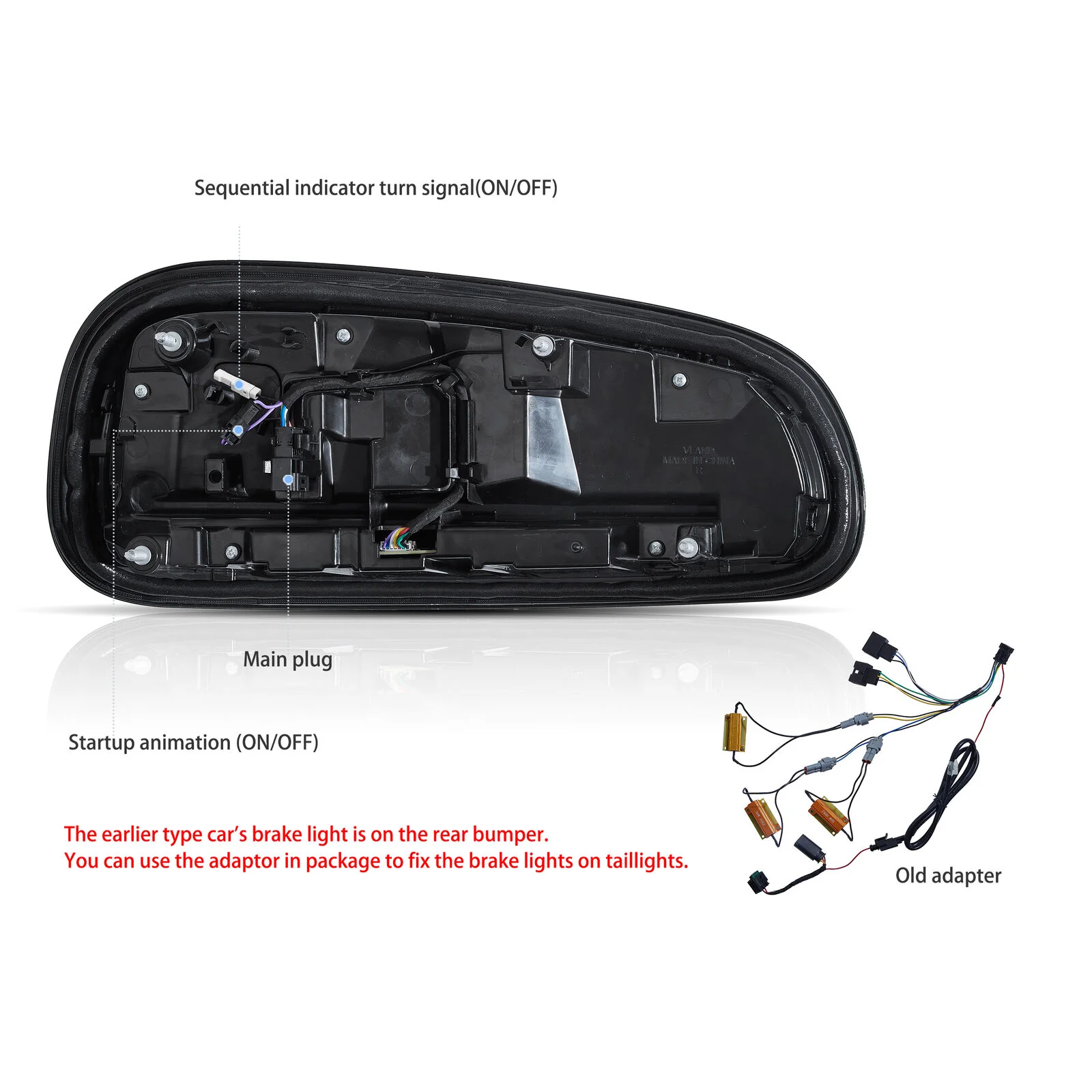 Red LED Tail Lights For Mini Cooper Clubman F54 F54N 2015-2023 W/Sequential RearLamps - Image 9