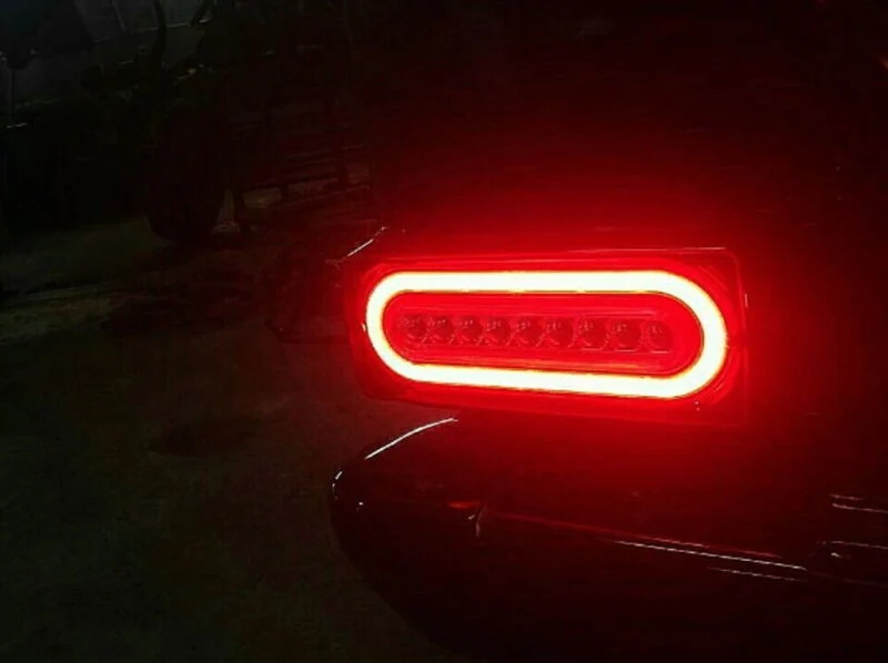 Red Lens LED Turn Signal Tail Lights For 1999-2018 Mercedes W463 G-Class G500 G550 G55 G63 AMG - Image 5