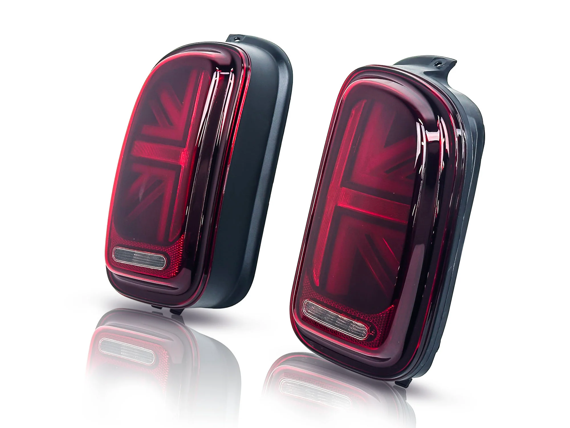 Fits Mini Cooper Clubman R55 2007-2015 LED Tail Lights Red Lens Rear Lamps LH+RH - Image 3