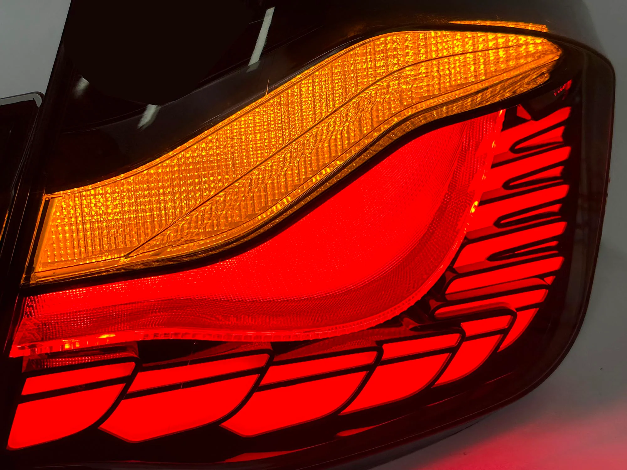 Red/Smoke Sequential LED Tail Lights For BMW F10 F18 2011-2016 - Image 10