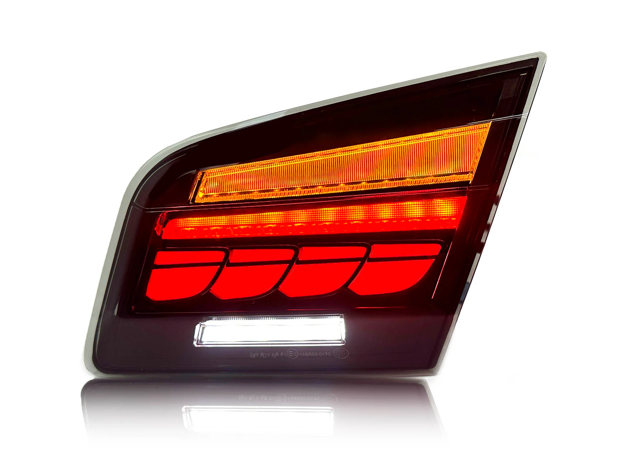 Red/Smoke Sequential LED Tail Lights For BMW F10 F18 2011-2016 - Image 11