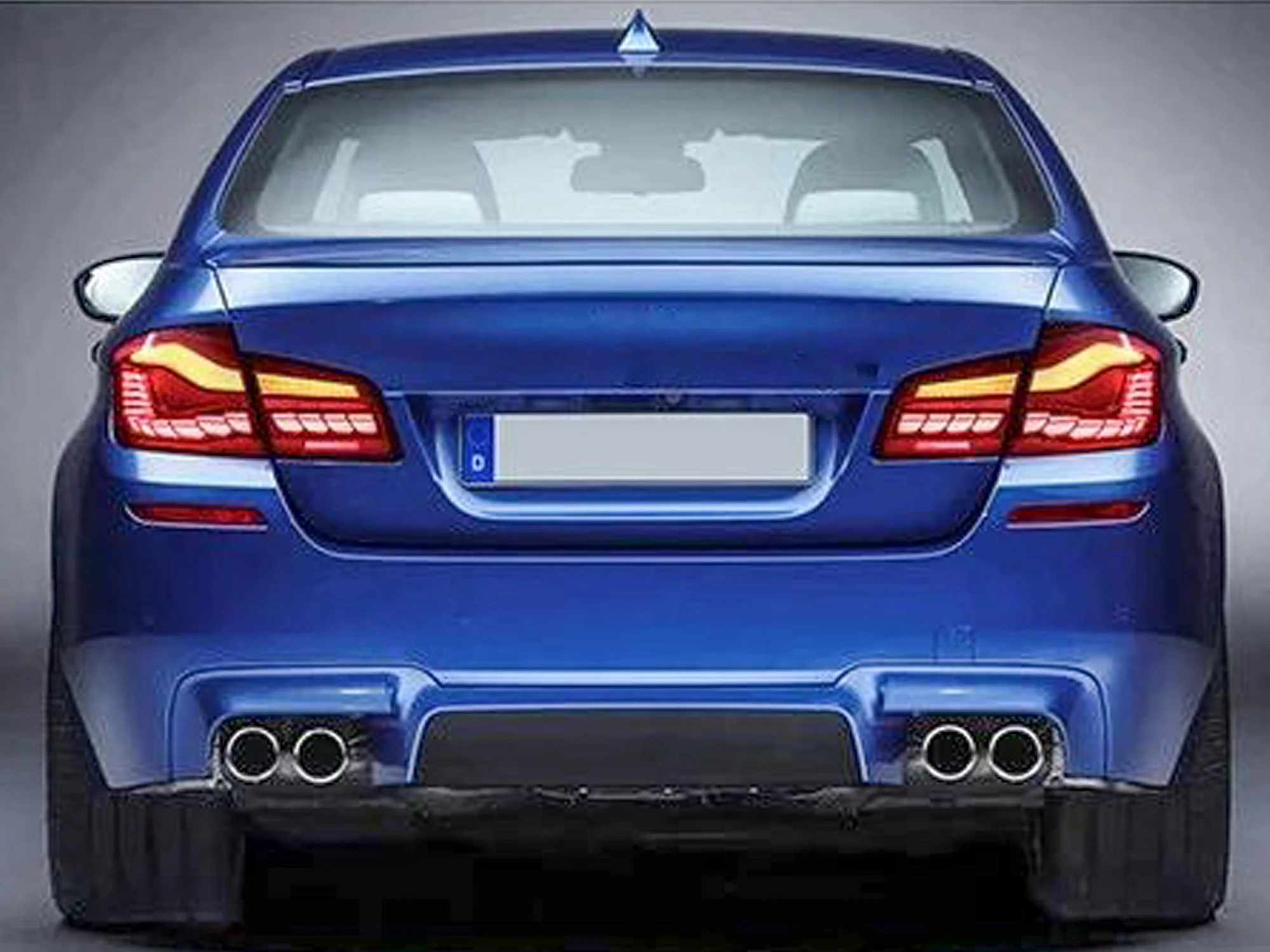 Red/Smoke Sequential LED Tail Lights For BMW F10 F18 2011-2016 - Image 15