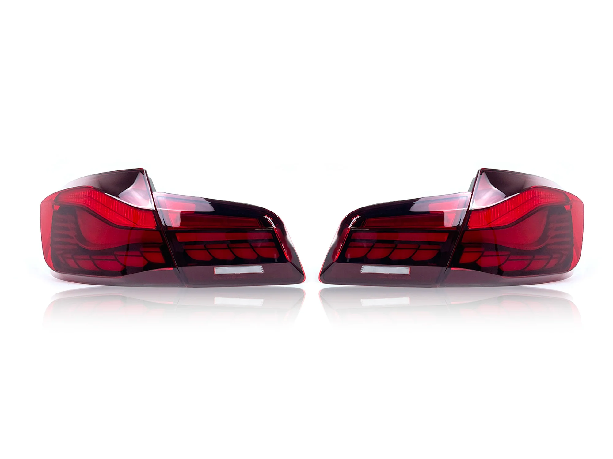 Red/Smoke Sequential LED Tail Lights For BMW F10 F18 2011-2016 - Image 17