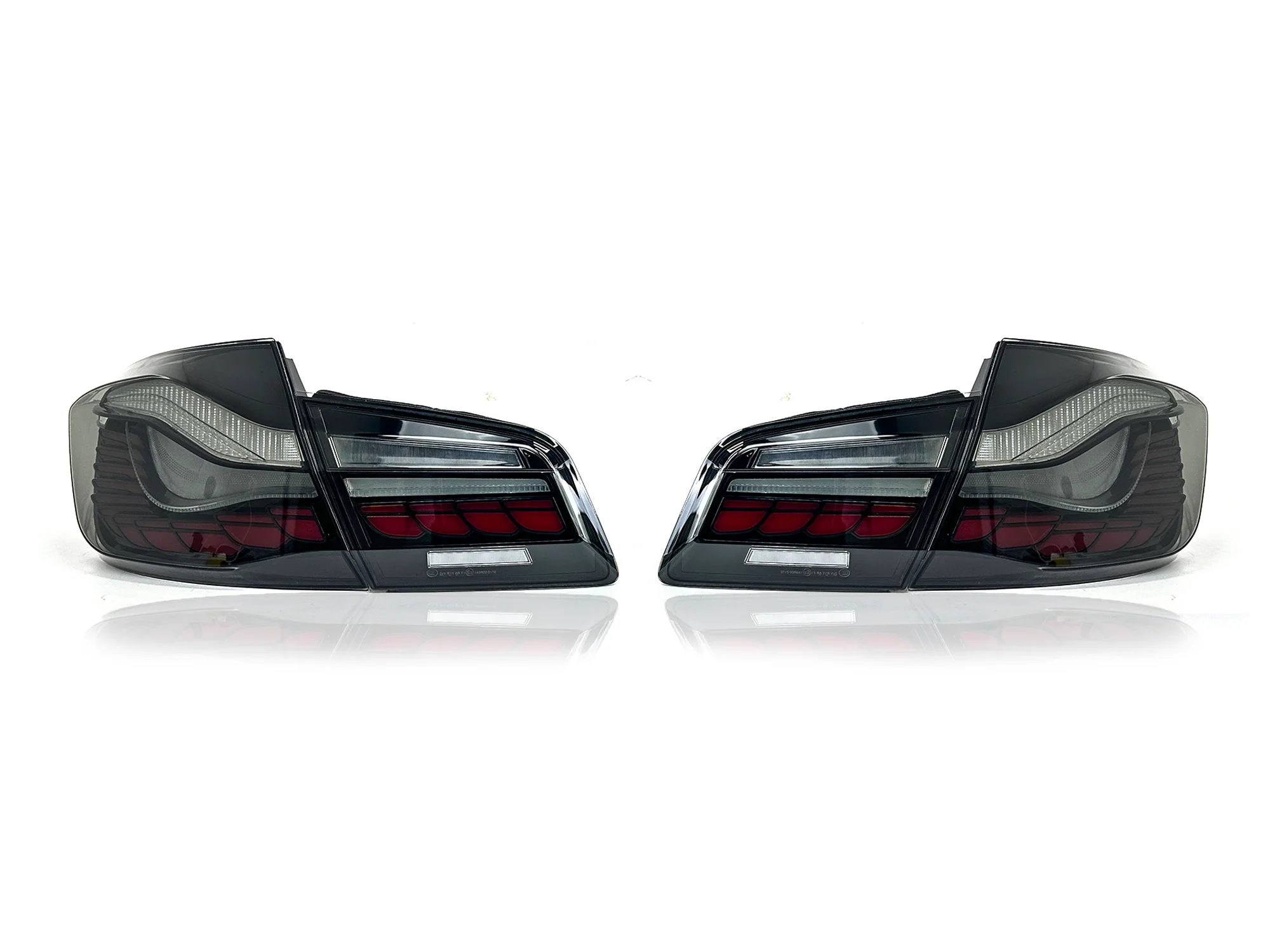 Red/Smoke Sequential LED Tail Lights For BMW F10 F18 2011-2016 - Image 7